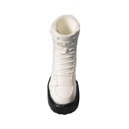 harayaa 1:12 Skala Damenstiefel Schuhe weibliche Figurenstiefel, stilvoll, Accessoires, Puppen Dress -up -Arbeitsstiefel für weibliche Puppenfiguren, Weiß harayaa 1:12 Skala Damenstiefel Schuhe weibliche Figurenstiefel, stilvoll, Accessoires, Puppen Dress -up -Arbeitsstiefel für weibliche Puppenfiguren, Weiß von harayaa