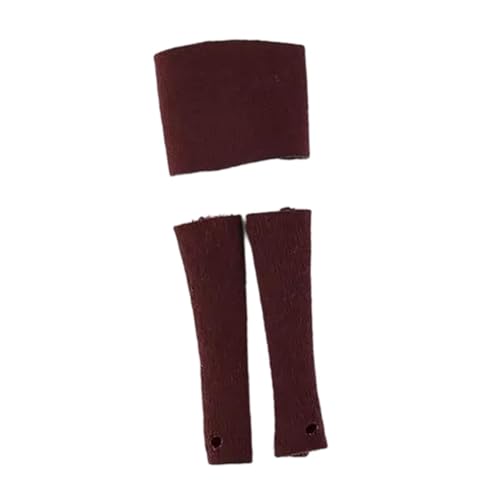 harayaa 1:12 Skala Women Tube Top Doll Sleeve Set Tube -Top -Ärmel für 6 -Zoll -Action -Figur gesetzt, Rot von harayaa