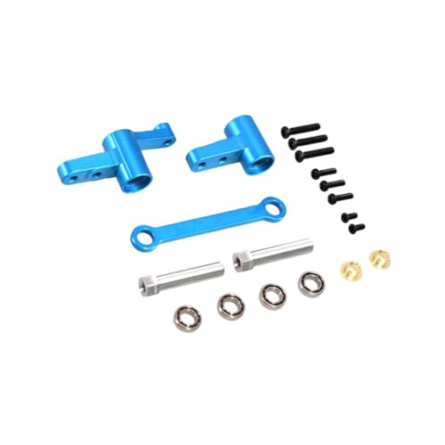 harayaa 1:14 bürstenloser RC -Autolenker - -Kit RC -Auto -Upgrades Accessoires Rostfeste RC -Autos für 1/14 Go 14209 14210, Blau von harayaa