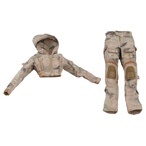 harayaa 1:6 Jacke mit Hose Retro Uniformen Anzug für 12" Figuren Körper Zubehör harayaa 1:6 Jacke mit Hose Retro Uniformen Anzug für 12" Figuren Körper Zubehör von harayaa
