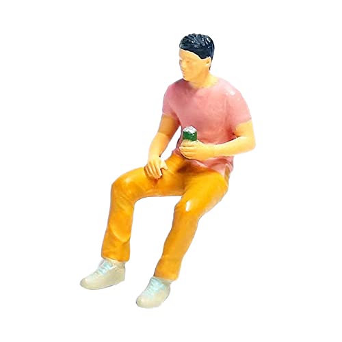 harayaa 1:64 Trinkfiguren, Harzminiatur, Bemalt, Sehr Detaillierte Diorama Figuren Im Maßstab 1:64 für Szenendekoration, DIY Projekte, Zug Layouts, S, Männer harayaa 1:64 Trinkfiguren, Harzminiatur, Bemalt, Sehr Detaillierte Diorama Figuren Im Maßstab 1:64 für Szenendekoration, DIY Projekte, Zug Layouts, S, Männer von harayaa