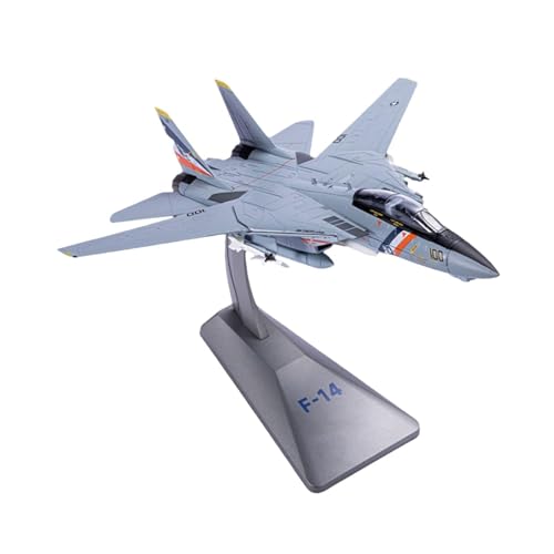 harayaa 1:72 Flugzeugmodell Simulation Retro Flugzeug Dekor Zinklegierung Hubschrauber für Tischbar, F14k von harayaa
