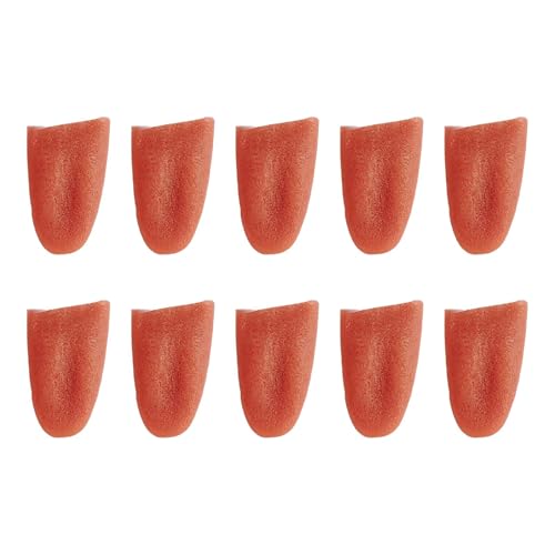 harayaa 10Pcs Realistische Zunge Schreckliche Requisite Künstliche Streiche Halloween Falsche Zunge Tricks Spielzeug für Zauberer Parteien harayaa 10Pcs Realistische Zunge Schreckliche Requisite Künstliche Streiche Halloween Falsche Zunge Tricks Spielzeug für Zauberer Parteien von harayaa