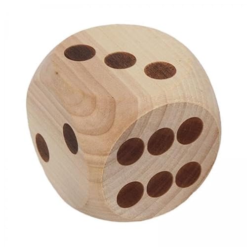harayaa 10x 6 Seitige Holzwürfel, Gepunktet, D6 Würfel, Brettspiel Würfel Set, Ecke für Rollenspiele harayaa 10x 6 Seitige Holzwürfel, Gepunktet, D6 Würfel, Brettspiel Würfel Set, Ecke für Rollenspiele von harayaa
