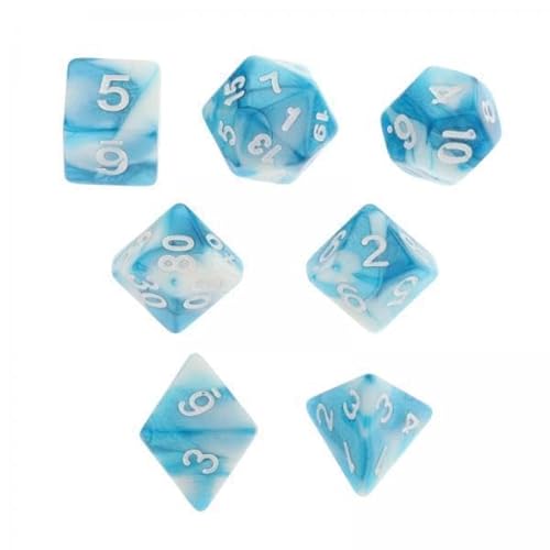 harayaa 10x 7 Stück Würfelset für Wargames Und RPGs harayaa 10x 7 Stück Würfelset für Wargames Und RPGs von harayaa