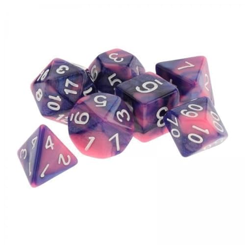 harayaa 10x 7 Stück Würfelset für Wargames Und Rollenspiele harayaa 10x 7 Stück Würfelset für Wargames Und Rollenspiele von harayaa