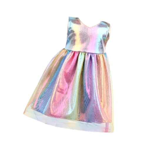 harayaa 18-Zoll-Puppenkleid, Puppenkleidung, Foto-Requisiten, DIY stilvolle Rollenspiel-Puppenkleidung, für 43 cm große Puppen, Party von harayaa