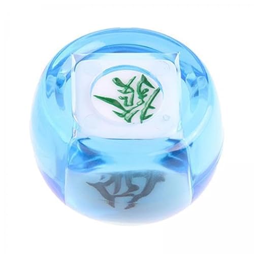 harayaa 2 X Chinesische Mahjong Würfel, Mehrseitige Spielwürfel, Partygeschenke, Tischspiel, Brettspiel Unterhaltungsspielzeug, Polyedrische Würfel für KTV Pa von harayaa
