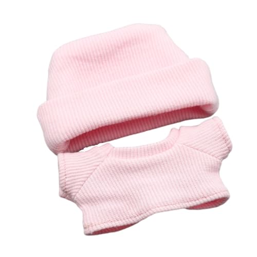 harayaa 2-teilige Kleidung für 17/15 cm große Puppen, Hut und Oberteil, stilvolle Kleidung, Anzieh-DIY-Kostüme, Outfits für 5,91 Zoll/6,69 Zoll große, Rosa harayaa 2-teilige Kleidung für 17/15 cm große Puppen, Hut und Oberteil, stilvolle Kleidung, Anzieh-DIY-Kostüme, Outfits für 5,91 Zoll/6,69 Zoll große, Rosa von harayaa