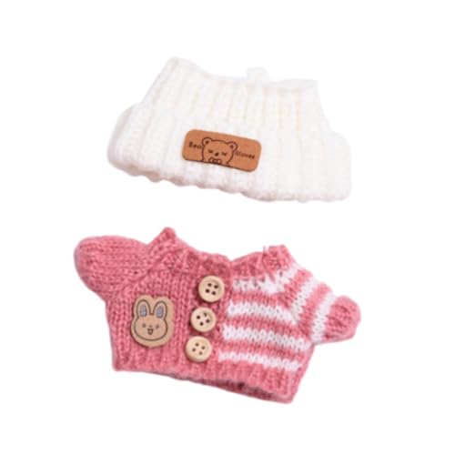 harayaa 2 x Pullover und Mütze für Modepuppen, handgefertigte Kleidung, Foto-Requisiten, verkleiden Sie Ihre eigene Puppe, Mini-Puppenkleidung für 15–17 cm, Roter, Weißer Hut harayaa 2 x Pullover und Mütze für Modepuppen, handgefertigte Kleidung, Foto-Requisiten, verkleiden Sie Ihre eigene Puppe, Mini-Puppenkleidung für 15–17 cm, Roter, Weißer Hut von harayaa
