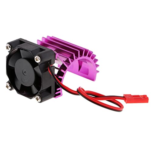 harayaa 24 28 Mm Bürstenloser Motorkühlkörper mit Lüfter für RC Modellautos von harayaa