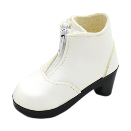 harayaa 24 "Puppenstiefel High Top Doll Boots Doll Accessoires Dress Up Play Spielzeug Miniaturpuppenschuhe für Weibliche Actionzahlen, Weiß von harayaa
