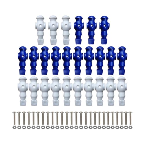 harayaa 26Pcs Tabelle Fußball Spieler Foosball Männer Fußball Tisch Zubehör Foosball Spieler, Blau Weiß harayaa 26Pcs Tabelle Fußball Spieler Foosball Männer Fußball Tisch Zubehör Foosball Spieler, Blau Weiß von harayaa