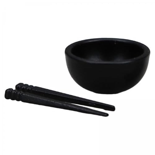 harayaa 2X 1/12 Dollhouse Bowl Stäbchen Dollhouse Tabelle Dollhouse Küche Möbel Miniaturen Küchenzubehör für Kinder von harayaa
