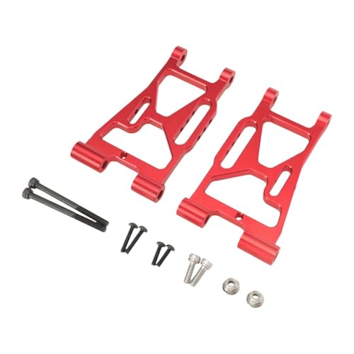 harayaa 2X RC Front Lower Swing Arm Upgrade Teil Spielzeug Hobby Metall Ersetzen Teil Arm für P73220 1/7 RC Auto Fahrzeug LKW, Rot harayaa 2X RC Front Lower Swing Arm Upgrade Teil Spielzeug Hobby Metall Ersetzen Teil Arm für P73220 1/7 RC Auto Fahrzeug LKW, Rot von harayaa