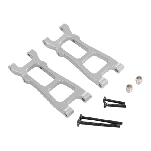 harayaa 2X RC Hecksuspension Arm Heck unterer Schwung Arm für 20208 C8811 Aluminiumlegierung tragbar 1:20 Hintere Suspensionshängelarm, Argent von harayaa