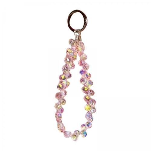 harayaa 2X Schlüsselring mit Armband, Perlenanhänger, Schlüsselhalter Aus Glas für Autozubehör, Kopfhörerhülle harayaa 2X Schlüsselring mit Armband, Perlenanhänger, Schlüsselhalter Aus Glas für Autozubehör, Kopfhörerhülle von harayaa