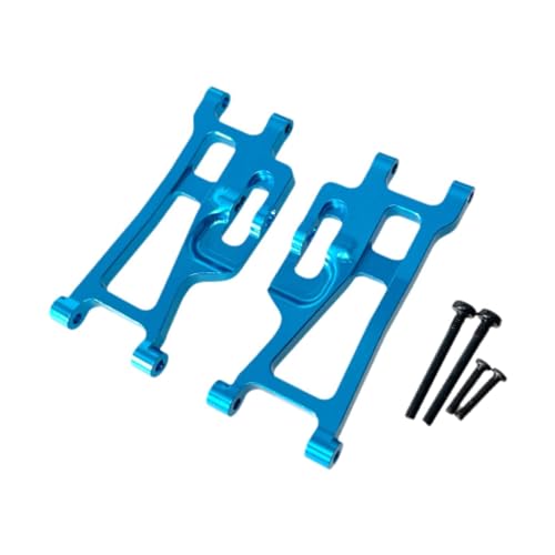 harayaa 2X hintere Schwung Suspension Arm RC Suspension Arm 1/14 RC -Auto -Aluminium für 1/14 14209 14210 bm hintere Unterarme, Blau von harayaa
