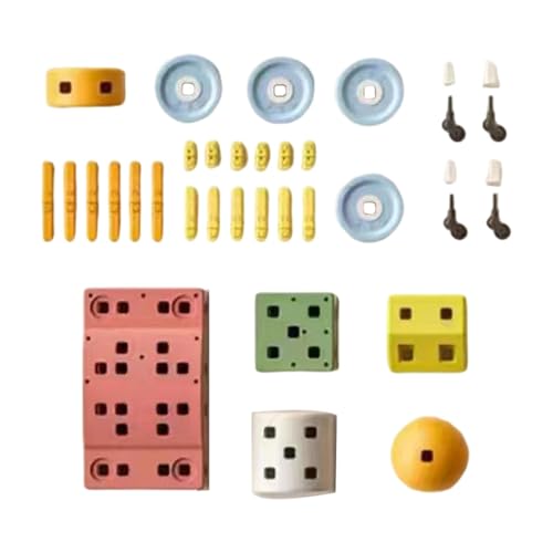 harayaa 36Pcs DIY Bausteine ​​Pädagogisches Fahrzeug Montage Stapeln Blöcke für Alter 3 + für Urlaub von harayaa