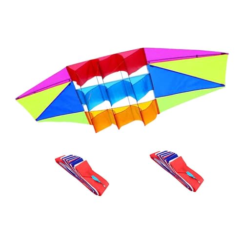 harayaa 3D-Drachen, bunt, 10 m, Schwänze, Strandspielzeug für Kinder, tragbar, für Kinder, Spielaktivität, großer Shorts-Drachen für Garten, Hofausflug harayaa 3D-Drachen, bunt, 10 m, Schwänze, Strandspielzeug für Kinder, tragbar, für Kinder, Spielaktivität, großer Shorts-Drachen für Garten, Hofausflug von harayaa