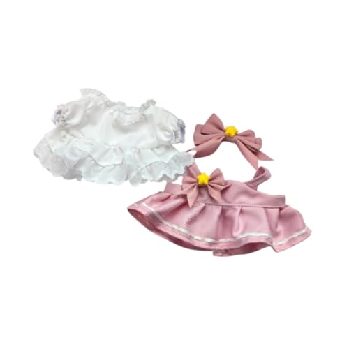 harayaa 3X Fashion Dolls Kleid Anzug Handgemachte Kleidung Dekoration Outfits Bequeme Foto Requisiten Kostüm Zubehör für 20cm Puppen, Rosa harayaa 3X Fashion Dolls Kleid Anzug Handgemachte Kleidung Dekoration Outfits Bequeme Foto Requisiten Kostüm Zubehör für 20cm Puppen, Rosa von harayaa