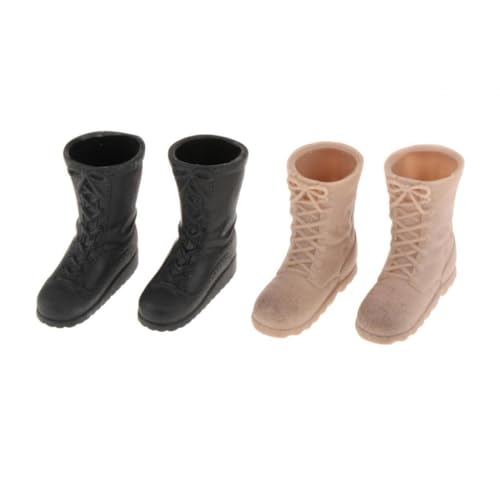 harayaa 3X Miniatur Stiefel für 1/6 Figuren, Ankleidezubehör für Puppen harayaa 3X Miniatur Stiefel für 1/6 Figuren, Ankleidezubehör für Puppen von harayaa