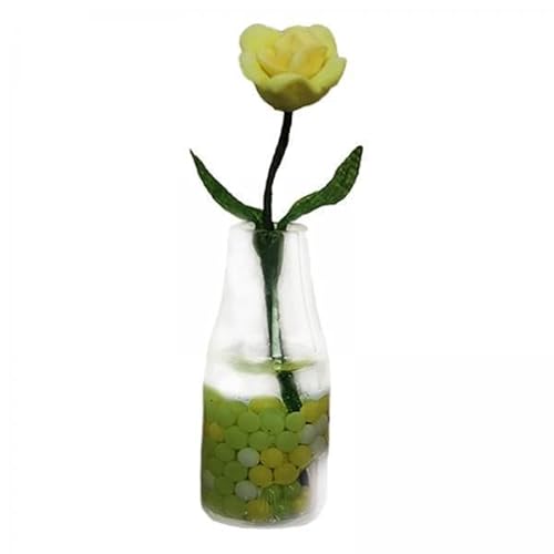 harayaa 3X Miniaturblume mit Glasvase Puppenhaus Glasvase, Miniblume in Vase Winzig Häusern Blume Und Vase für 1: 6 1:12 Garten harayaa 3X Miniaturblume mit Glasvase Puppenhaus Glasvase, Miniblume in Vase Winzig Häusern Blume Und Vase für 1: 6 1:12 Garten von harayaa