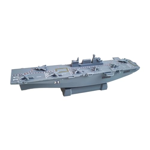 harayaa 4D-Kriegsschiff-Miniaturboot-Puzzles, zusammengebautes Lernspielzeug, Simulationsflugzeugmodell, Bildungsspielzeug für die Sammlung von harayaa