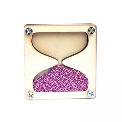 harayaa 4X Holz Sanduhr Busy Board, Frühpädagogische Motorik für Reiseauto, Jungen Mädchen Spielzeug, harayaa 4X Holz Sanduhr Busy Board, Frühpädagogische Motorik für Reiseauto, Jungen Mädchen Spielzeug, von harayaa