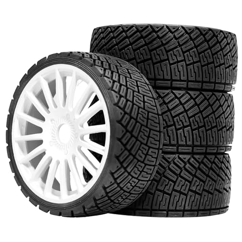harayaa 4pcs RC -Räder und Reifen Ersetzen Zubehör Ersatzteile Crawler Car Tyres Model Trucks harayaa 4pcs RC -Räder und Reifen Ersetzen Zubehör Ersatzteile Crawler Car Tyres Model Trucks von harayaa