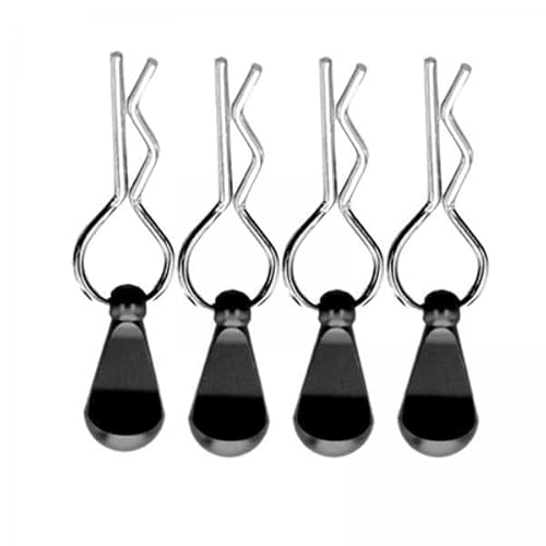 harayaa 4xcar Shell Klemme Ersatz für Schalenclipstift für 1/5 1/6 1/7 1/8 RC Auto Schwarz harayaa 4xcar Shell Klemme Ersatz für Schalenclipstift für 1/5 1/6 1/7 1/8 RC Auto Schwarz von harayaa