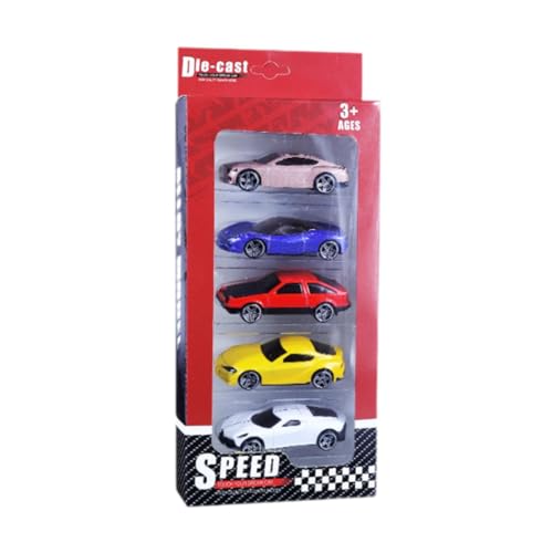 harayaa 5 Miniaturfahrzeuge Aus Druckguss für Sammler, Style A von harayaa