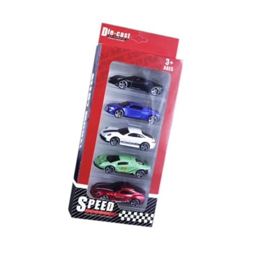 harayaa 5 Miniaturfahrzeuge Aus Druckguss für Sammler, Style C von harayaa