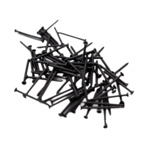 harayaa 50 Stücke Ho -n -Schienenfixierschraube, Modellbahnteile, Hobby -Zug -Zubehör DIY ACCS, Lang von harayaa