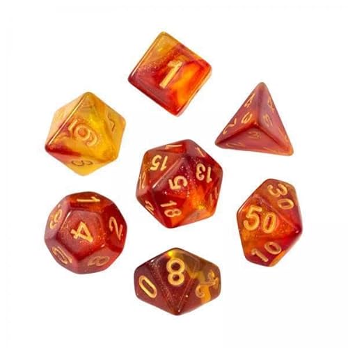 harayaa 5X 7X Mehrseitige Acrylwürfel, D4 D20 Polyedrisches Würfelset für Mathematikunterricht, Rollenspiele, Klassenzimmerzubehör, Brettspiele, Barspielzeug harayaa 5X 7X Mehrseitige Acrylwürfel, D4 D20 Polyedrisches Würfelset für Mathematikunterricht, Rollenspiele, Klassenzimmerzubehör, Brettspiele, Barspielzeug von harayaa