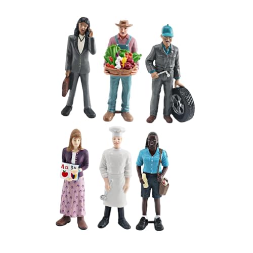 harayaa 6 Figuren für Kreative Rollenspiel Szenen Und Fotografie Dioramen, Stil a harayaa 6 Figuren für Kreative Rollenspiel Szenen Und Fotografie Dioramen, Stil a von harayaa