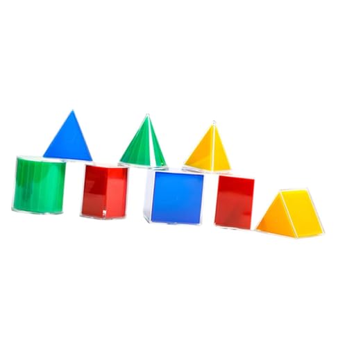 harayaa 8 Stücke Geometrische Feststoffe Manipulatives Lernspielzeug Geometrische Formen Blöcke Lernspielzeug für Kinder Schulbedarf harayaa 8 Stücke Geometrische Feststoffe Manipulatives Lernspielzeug Geometrische Formen Blöcke Lernspielzeug für Kinder Schulbedarf von harayaa