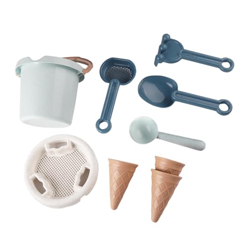 harayaa 9Pcs Strand Spielzeug EIS Sand Spielzeug Schnee Reise Strand Wesentliche für Geburtstag von harayaa