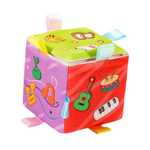 harayaa Aktivitätswürfel für Kinder mit LED, Busy Cube für Zug Und Flugzeug, Erkenntnis von harayaa
