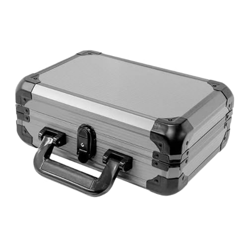 harayaa Aluminium -Legierungs -Chip -Hülle -Chip -Chip -Halter -Aktentasche für Partyversammlungen harayaa Aluminium -Legierungs -Chip -Hülle -Chip -Chip -Halter -Aktentasche für Partyversammlungen von harayaa