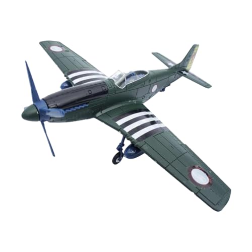 harayaa American Fighter Bausätze Im Maßstab 1:48, Flugzeug DIY Bastelarbeiten für Kinder Und Erwachsene, 3D Puzzles, dunkelgrün von harayaa