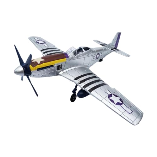 harayaa American Fighter Bausätze Im Maßstab 1:48, Flugzeug DIY Bastelarbeiten für Kinder Und Erwachsene, 3D Puzzles, grau von harayaa