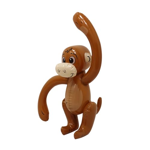 harayaa Aufblasbarer AFFE Tierspielzeug Dusche Themen Geburtstage Party Supplies Große Figuren Spielzeug Party Dekoration von harayaa