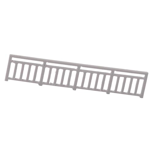 harayaa Balkongeländer, Miniatur-Zaunmodell, DIY-Bastelset, Spielset für Kinder, DIY-Feengarten-Zubehör, 4 X 0.7 cm von harayaa