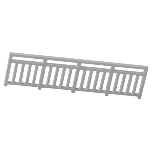 harayaa Balkongeländer, Miniatur-Zaunmodell, DIY-Bastelset, Spielset für Kinder, DIY-Feengarten-Zubehör, 6.1 X 1.6 cm von harayaa