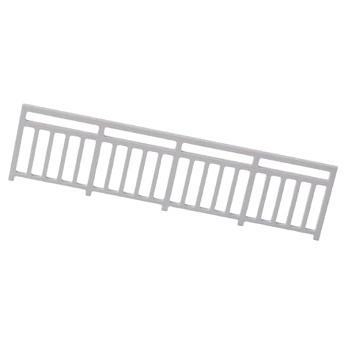 harayaa Balkongeländer, Miniatur-Zaunmodell, DIY-Bastelset, Spielset für Kinder, DIY-Feengarten-Zubehör, 9.1 X 2.2 cm von harayaa