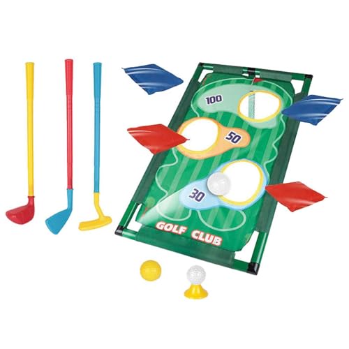 harayaa Bean Toss Bag Spielset, Kinderspielzeug Golfschläger Set, Karnevals Maislochspiel für Familien Am Strand Im Alter von 3, 4, 5 Und 6 Jahren harayaa Bean Toss Bag Spielset, Kinderspielzeug Golfschläger Set, Karnevals Maislochspiel für Familien Am Strand Im Alter von 3, 4, 5 Und 6 Jahren von harayaa