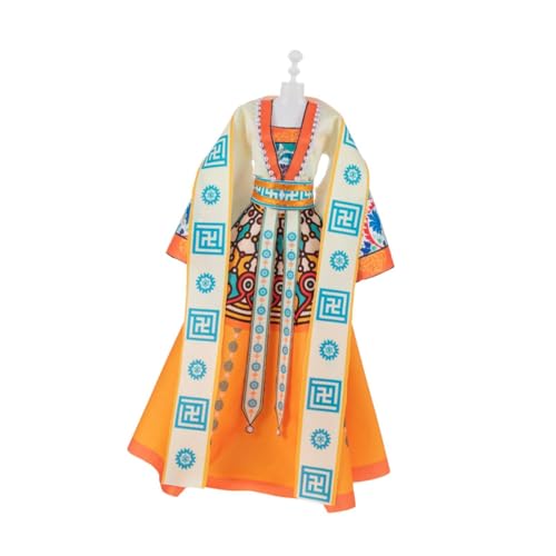 harayaa Chinesische alte Puppenkleidung Party Kleid Han Princess Doll Kleid für Cosplay, Stil A1 von harayaa