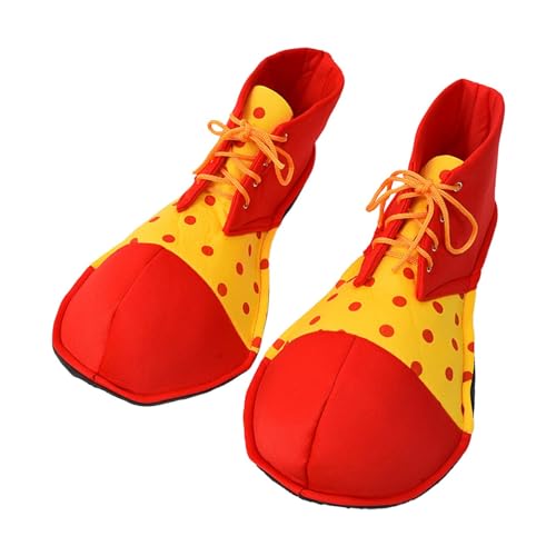 harayaa Clown-Schuhe, Regenbogen-Schuhe, Urlaub, Rollenspiel, Weihnachtsfeier, Dekorationen, Geburtstagsgeschenk, Karneval, Cosplay, Weihnachtsparty-Kostüm, C von harayaa