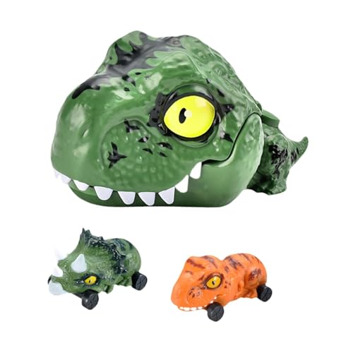 harayaa Dino Fahrzeuge Set für Kinder, Startmechanismus durch Drücken, Grün harayaa Dino Fahrzeuge Set für Kinder, Startmechanismus durch Drücken, Grün von harayaa